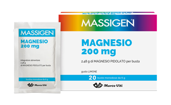 MASSIGEN MAGNESIO 200 mg  20 buste