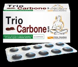 TRIO CARBONE Plus Integratore anti-gonfiore  40 compresse