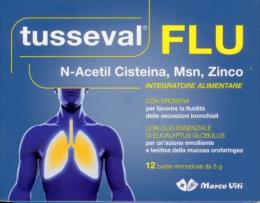 Tusseval FLU 12 buste monodose da 5 g